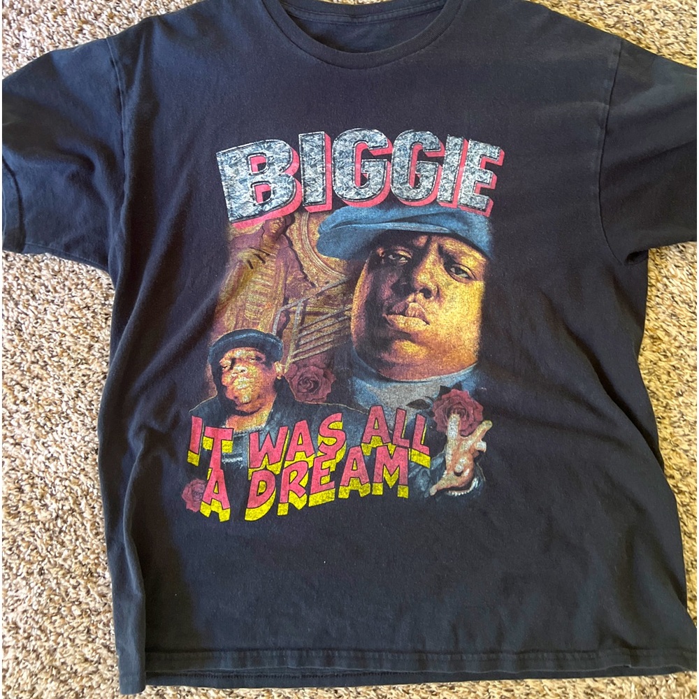 BIGGIE SMALLS Vintage Graphic T-Shirt